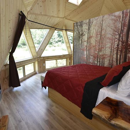 Natahala Glamping Red Dome #23 Villa Topton Bagian luar foto