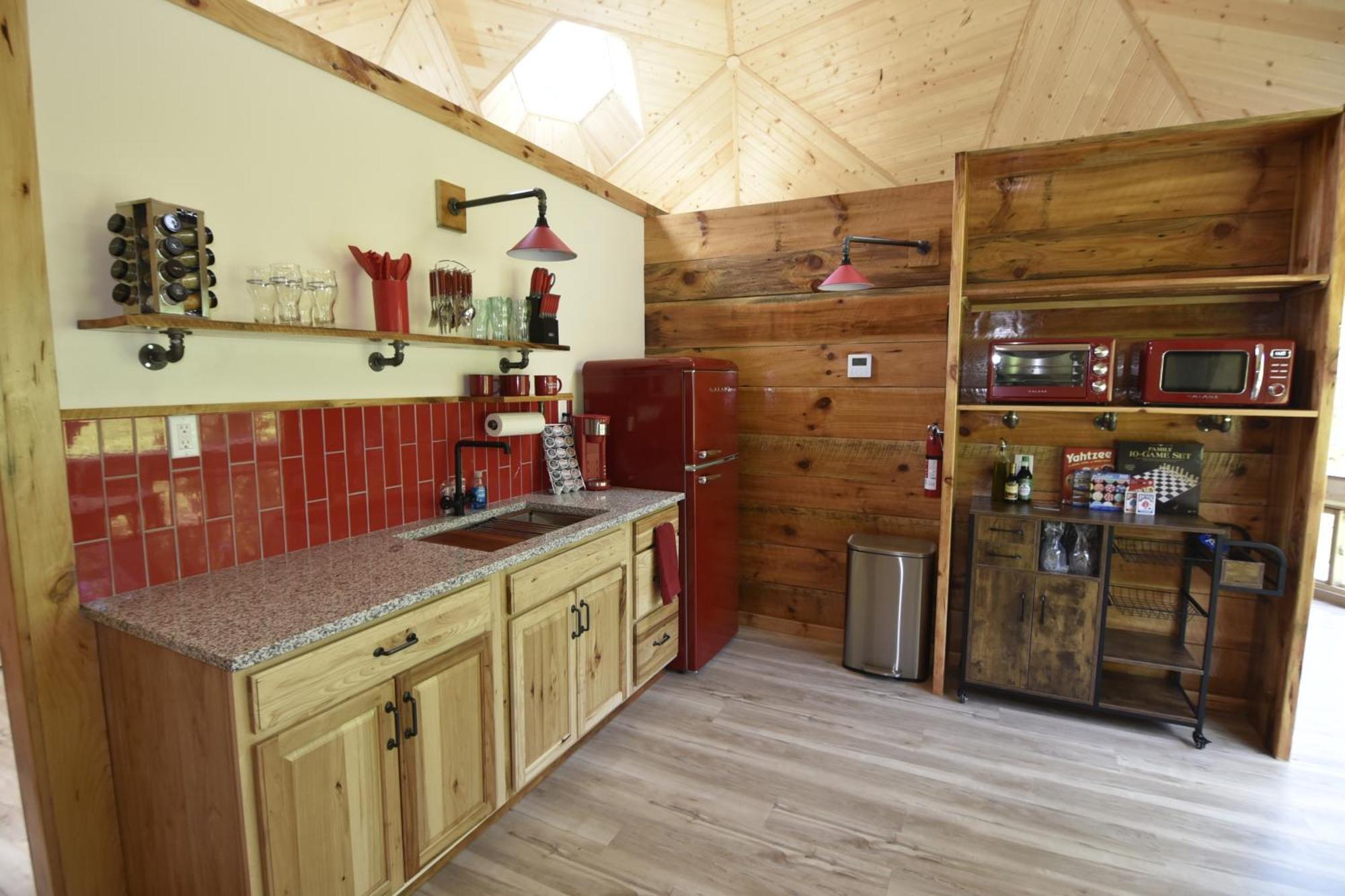 Natahala Glamping Red Dome #23 Villa Topton Bagian luar foto