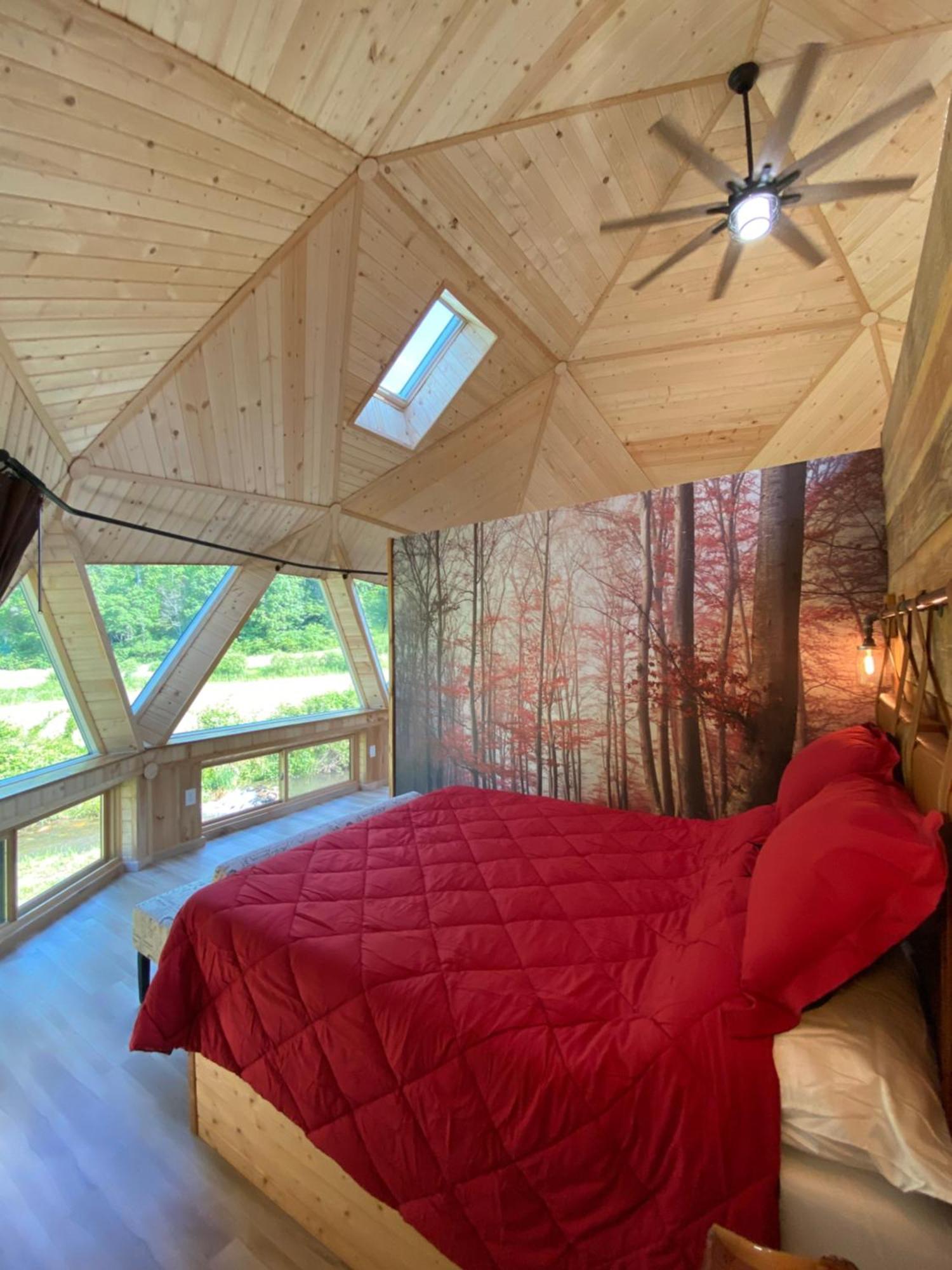 Natahala Glamping Red Dome #23 Villa Topton Bagian luar foto