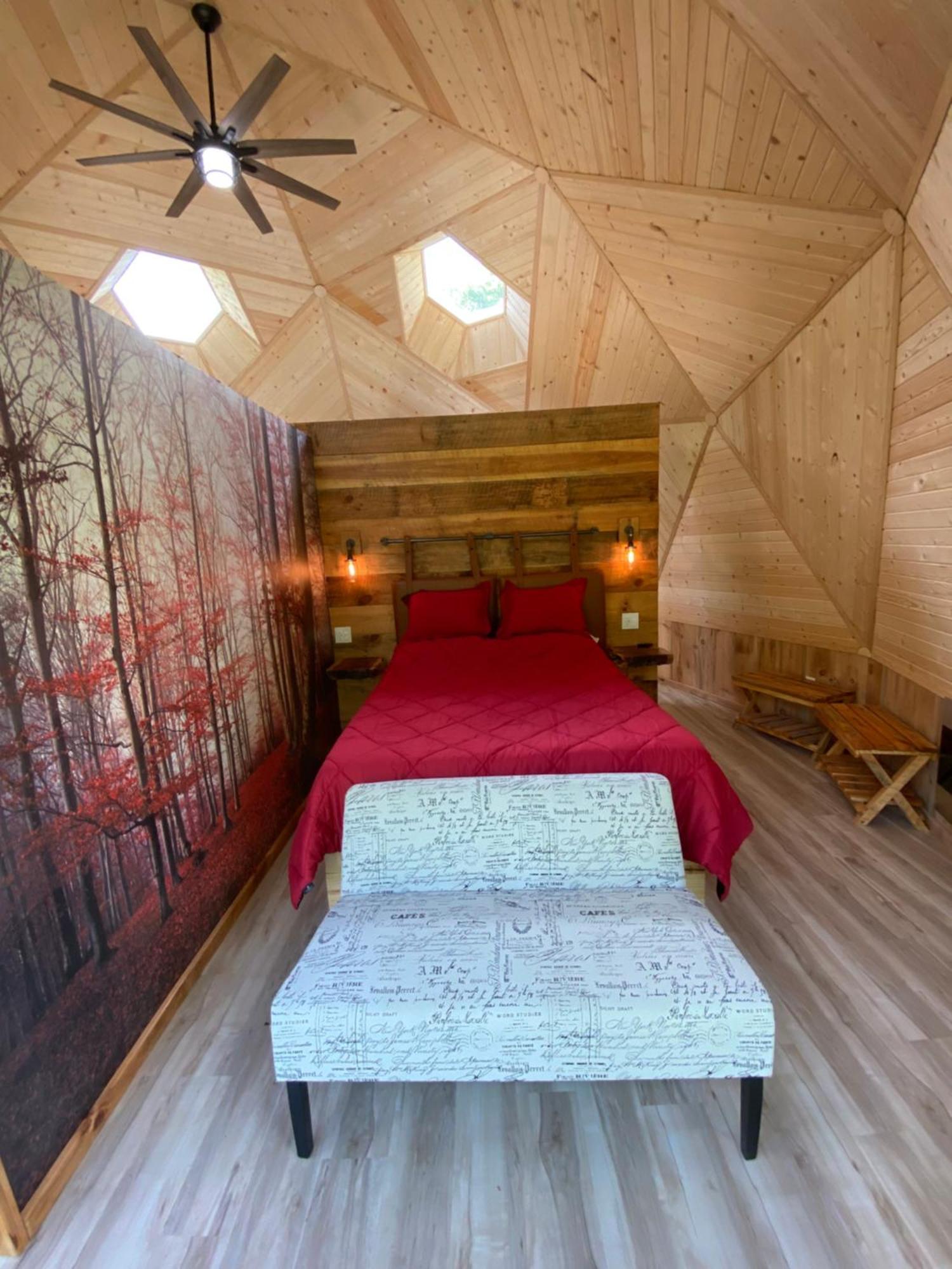 Natahala Glamping Red Dome #23 Villa Topton Bagian luar foto