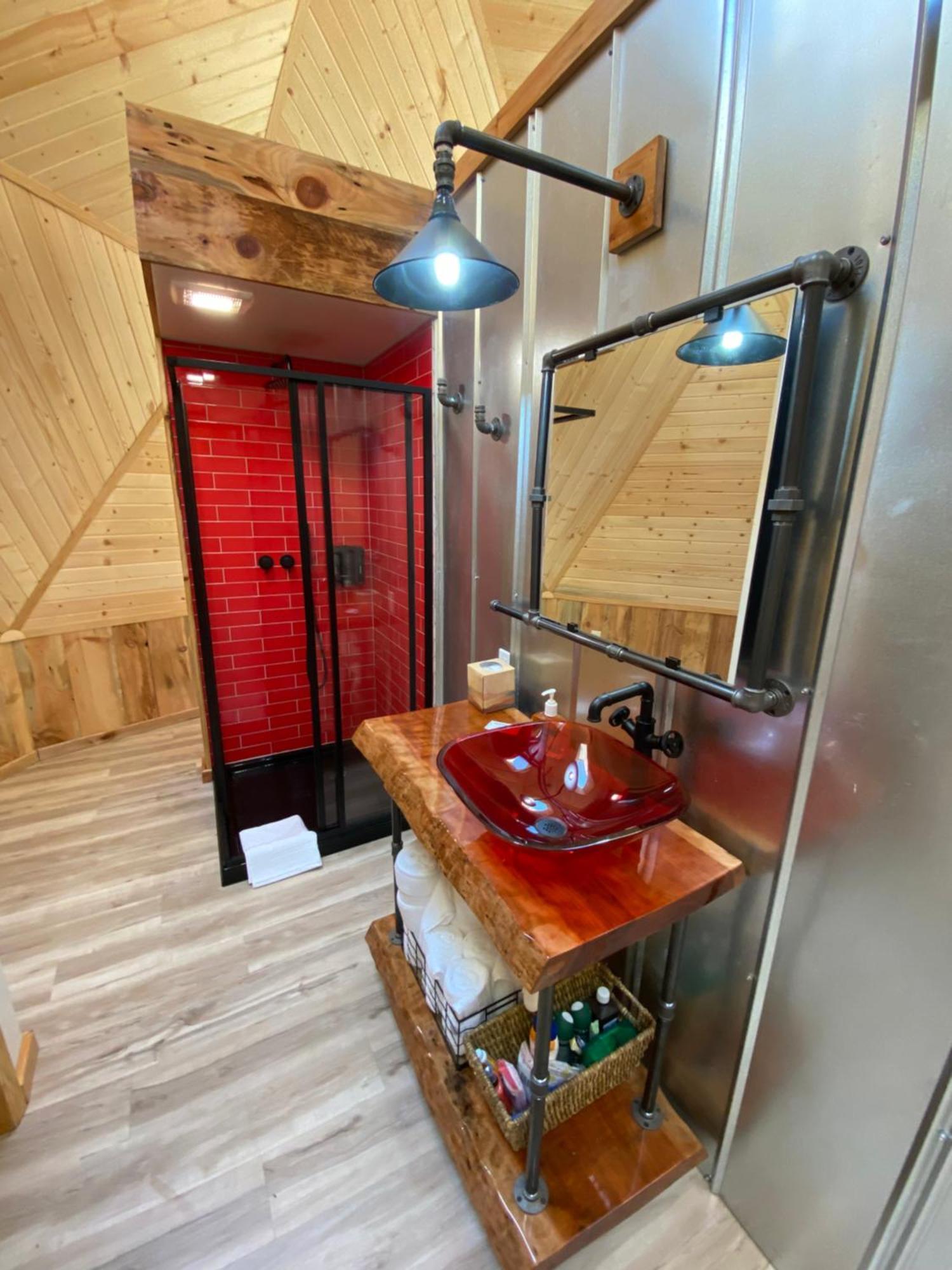 Natahala Glamping Red Dome #23 Villa Topton Bagian luar foto
