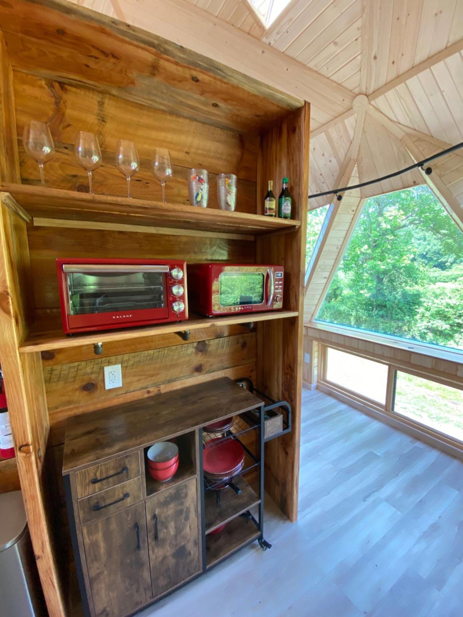 Natahala Glamping Red Dome #23 Villa Topton Bagian luar foto